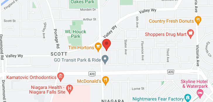 map of 5432 MCRAE ST